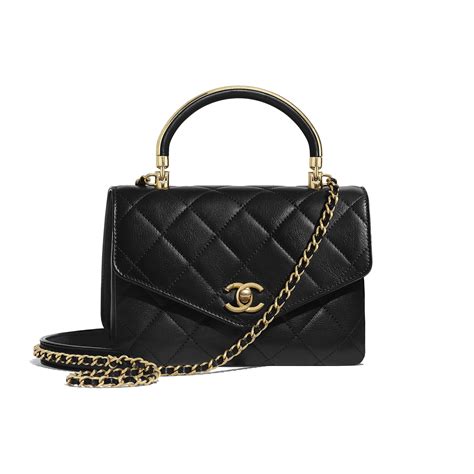 chanel mini 2018|chanel mini flap bag with top handle.